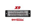 911Signal X9 Led Flitser Hoog Intensiteit Leds ECER65 K2 EMC, Ophalen of Verzenden