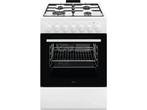 AEG CKB64101BW - Vrijstaand gasfornuis - 4 branders - Wit, Verzenden, Zo goed als nieuw
