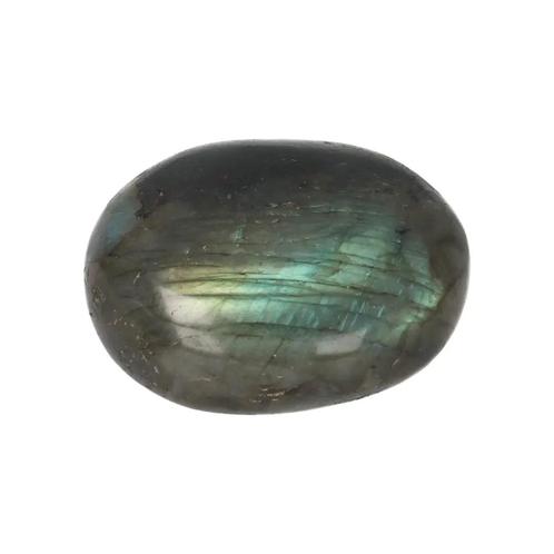 Labradoriet trommelsteen  Nr 59 - 49 gram - Madagaskar, Bijoux, Sacs & Beauté, Pierres précieuses, Envoi