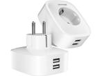 Veiling - 2x GHome Smart Stopcontact met USB 16 A, Computers en Software, Nieuw