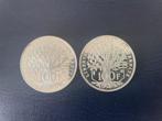 France. 100 Francs 2000 et 2001 Panthéon BE/Proof (lot de 2, Postzegels en Munten