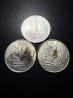 Belgique. 50 Francs 1958, 3 stuks (Sans prix de réserve)