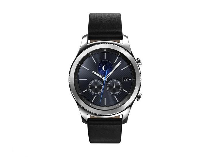Samsung Gear S3 - Smartwatch met GPS en Bluetooth - Zilver, Bijoux, Sacs & Beauté, Montres connectées, Envoi