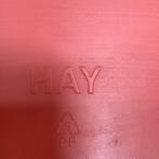 Tweedehands Hay eetkamerstoel rose /oranje, kunststof - hout, Huis en Inrichting, Stoelen, Nieuw, Eén