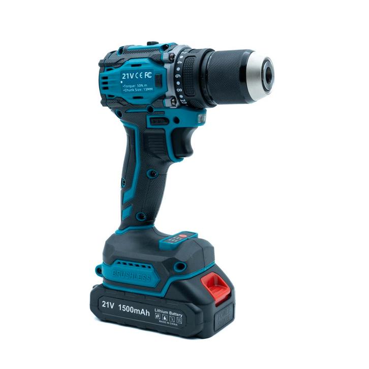 Accu Boormachine 21V met 50Nm Koppel (Incl. accu 1500 mAh..., Articles professionnels, Agriculture | Outils, Enlèvement ou Envoi