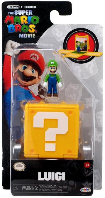 The super Mario bros. movie 1-inch mini figure Luigi