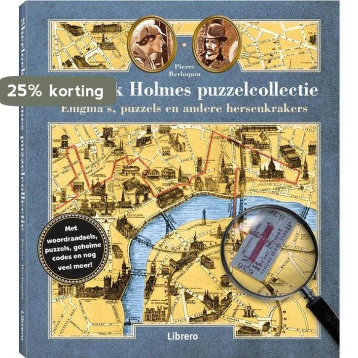 Sherlock Holmes puzzelcollectie 9789463591454, Boeken, Wetenschap, Gelezen, Verzenden