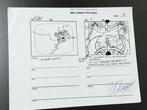 Walt Disney - Productieverhaalbladzijde, ondertekend door, Verzamelen, Nieuw