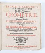 Jacobus Malconetus - Selbst-lehrende Geometrie - 1700, Antiek en Kunst