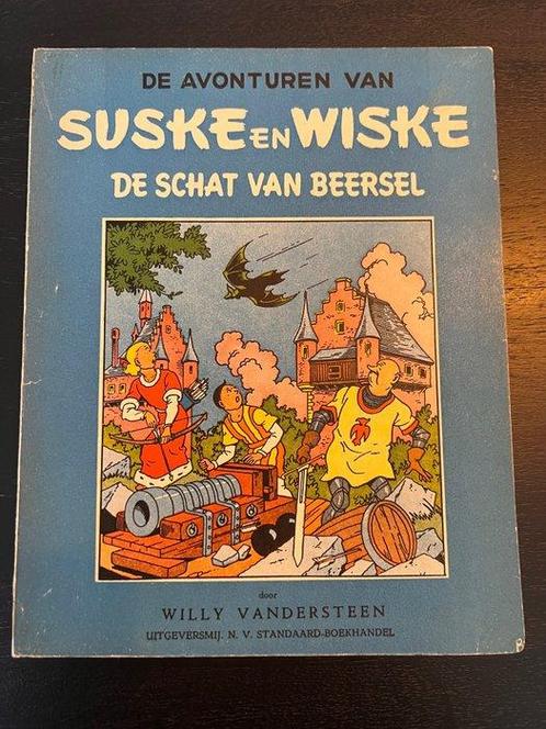 Suske en Wiske BR-04 - De schat van Beersel - Blauwe reeks -, Boeken, Stripverhalen