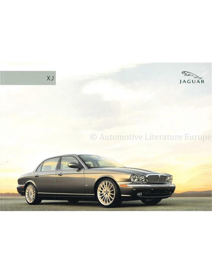 2006 JAGUAR XJ BROCHURE FRANS, Boeken, Auto's | Folders en Tijdschriften, Ophalen of Verzenden