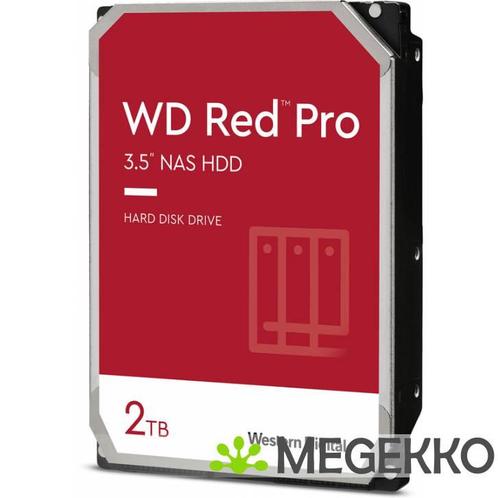WD HDD 3.5  2TB WD2002FFSX Red Pro, Informatique & Logiciels, Disques durs, Envoi