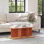 vidaXL Salontafel Wasbruin 80 x 39,5 x 33,5 cm Massief, Verzenden