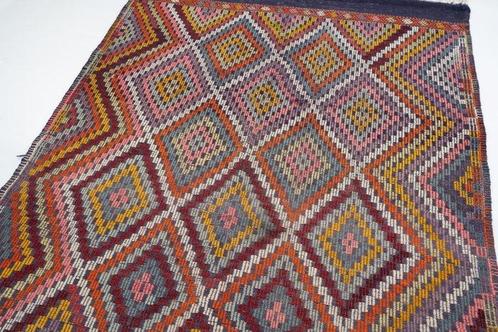 Usak - Kelim - 298 cm - 170 cm, Huis en Inrichting, Stoffering | Tapijten en Vloerkleden