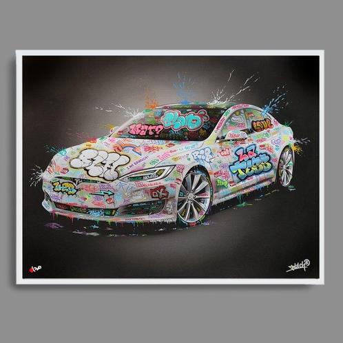 Maxime Blachere - TESLA, Antiek en Kunst, Kunst | Schilderijen | Modern