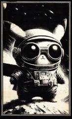 Æ (XX-XXI) - 3 Mixed Media Artworks - Æ’s Pokémon Series -, Nieuw