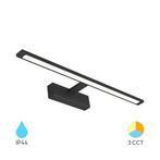 IP44 LED 12 Watt badkamerlamp CCT Zwart, Tuin en Terras, Verzenden, Nieuw, Netvoeding, Led