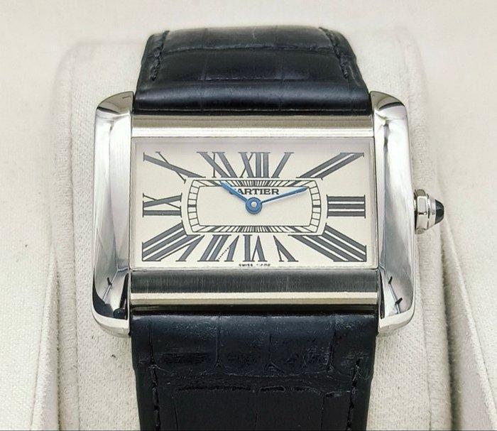 Cartier - Tank Divan XL - 2600 - Heren - 2000-2010, Handtassen en Accessoires, Horloges | Heren
