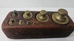 3x zeldzame gewichtenblokken - 1 gr tot 1000 gram -, Antiek en Kunst