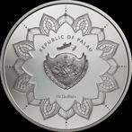 Palaos. 10 Dollars 2018 Laughing Buddha, 2 Oz (.999)
