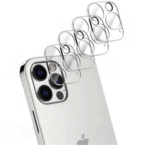4-Pack iPhone 12 Pro Max Tempered Glass Camera Lens Cover -, Telecommunicatie, Mobiele telefoons | Hoesjes en Screenprotectors | Overige merken