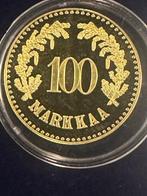 Finland. Lot of 7 medals: 1, 10, 50, 100, 200 Markkaa, part, Gestempeld
