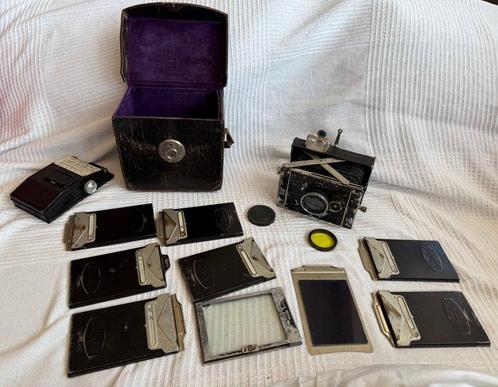 Plaubel Makina I + Antikomar 2,9/10cm + acc. | Appareil, Audio, Tv en Foto, Fotocamera's Analoog
