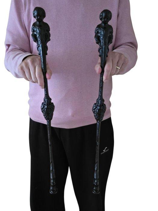 Barok Deurklink - 1900-1910 - Groot model, Antiquités & Art, Antiquités | Autres Antiquités