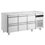 Koelwerkbank | 420L | 6 Laden (1/1 GN) | 0°C/+10°C  |, Verzenden, Nieuw in verpakking