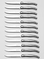 Laguiole - 12x Steak Knives - completely Stainless Steel -