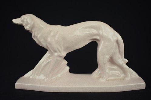 Lejan - Sculpture, Afghaanse windhond - 20 cm - Céramique, Antiek en Kunst, Kunst | Designobjecten