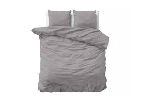 PRIMAVIERA DELUXE Uni Satijn Grijs - 240 x 200/260, Huis en Inrichting, Slaapkamer | Beddengoed