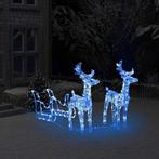 vidaXL Kerstversiering rendieren en slee 160 LEDs 130 cm, Diversen, Verzenden, Nieuw