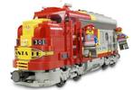 Lego Set - 10020 - Train - Lego train 10020 Santa Fe Super, Nieuw