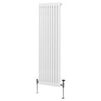 Traditionele 2 Kolom Verticaal Radiator - 1800 x 472mm - Wit, Doe-het-zelf en Bouw, Verzenden, Nieuw