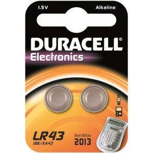 Duracell pile bouton lr43 1.5v 2x, Doe-het-zelf en Bouw, Overige Doe-Het-Zelf en Bouw
