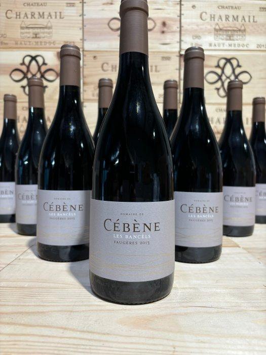 2013 Domaine de Cébène Les Bancèls - Faugères - 12 Flessen, Verzamelen, Wijnen