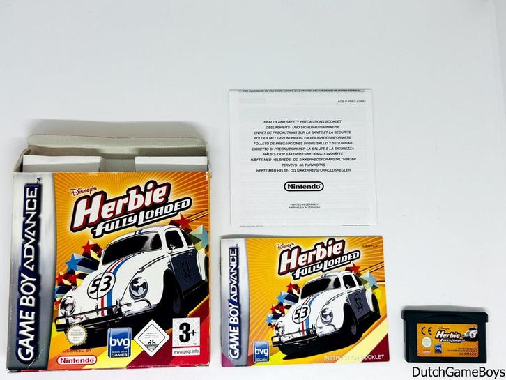 Gameboy Advance / GBA - Herbie - Full Loaded - EUR, Games en Spelcomputers, Games | Nintendo Game Boy, Gebruikt, Verzenden