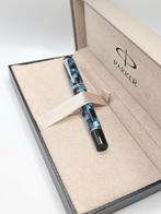 Parker - Pluma Estilografica Parker Duofold demi check azul, Verzamelen, Nieuw