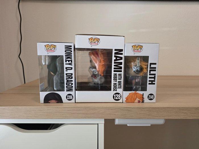 Funko - Funko Pop Lotto one piece: Monkey D. Dragon / Nami, Antiek en Kunst, Antiek | Speelgoed