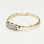 Zonder minimumprijs - Ring - 18 karaat Geel goud, Handtassen en Accessoires, Ringen, Nieuw