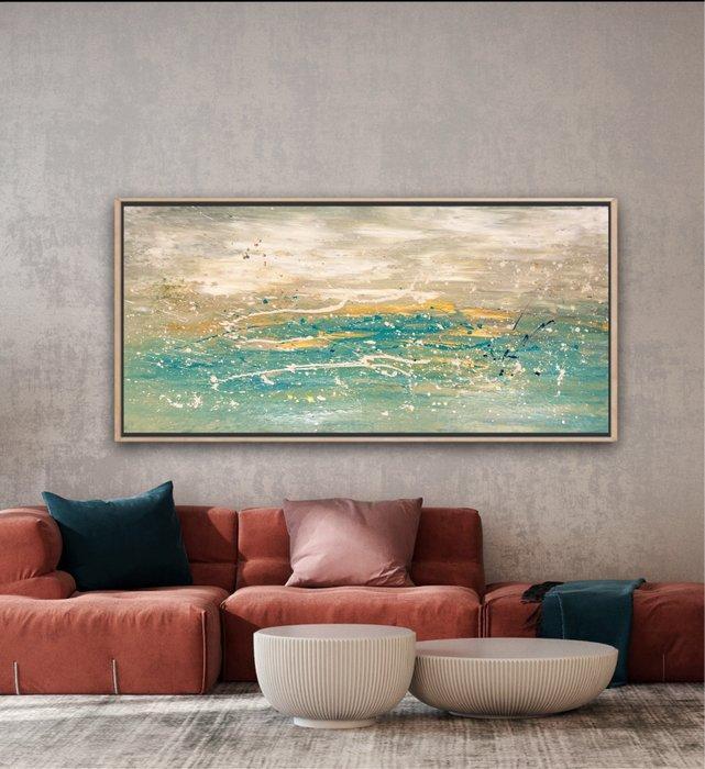 Cornelio Reut - Riflessi sul Mare, Antiek en Kunst, Kunst | Schilderijen | Modern