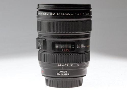 Canon EF 24-105mm 1:4 L Objectif à focale variable, Audio, Tv en Foto, Fotocamera's Analoog