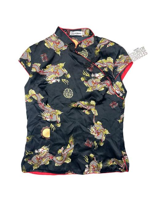 Vintage dames blouse (80% zijde) Maat M, Vêtements | Femmes, Blouses & Tuniques, Enlèvement ou Envoi