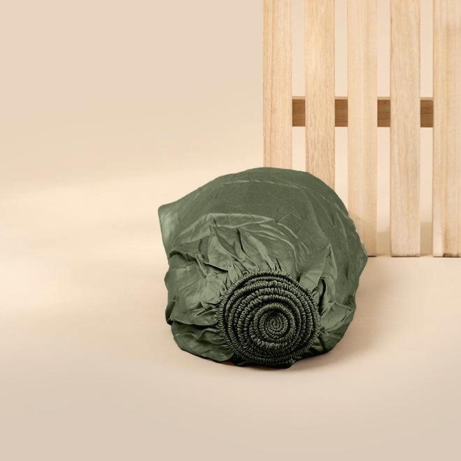 2dekans | Sjumo – Tencel Sateen Hoeslaken – 90x200 cm – Sage, Caravans en Kamperen, Slaapzakken, Ophalen of Verzenden