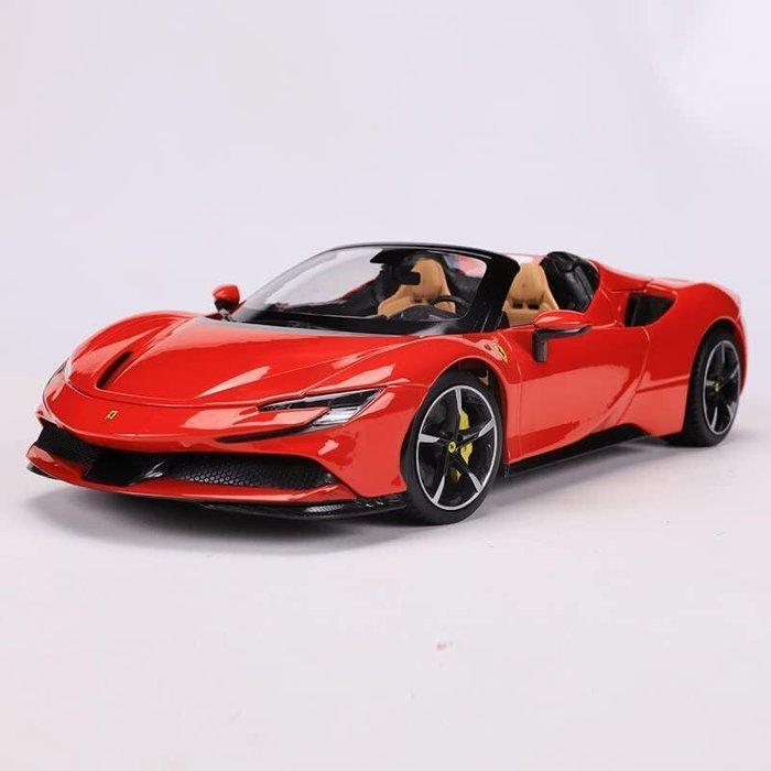Bburago 1:18 - Modelauto - Ferrari SF90 Spider, Hobby en Vrije tijd, Modelauto's | 1:5 tot 1:12