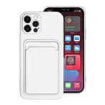 iPhone 8 Kaarthouder Hoesje - Wallet Card Slot Cover Wit, Verzenden, Nieuw