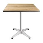 Tafel | Hout/Aluminium | Essenhout Blad | Aluminium Frame |, Zakelijke goederen, Verzenden, Nieuw in verpakking