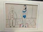 Pablo Picasso (1881-1973) - Clown & Woman