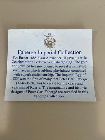 Œuf Fabergé - Cristal